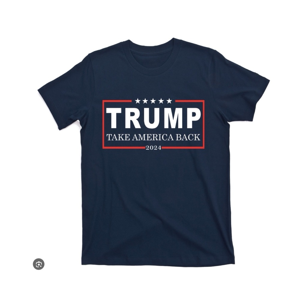 Red white and blue tshirts because we love america.